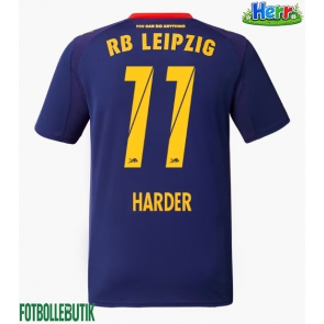 RB Leipzig Conrad Harder #11 Bortatröja 2025-26 Kortärmad